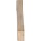 Ekena Millwork 5 1/2"W x 28"D x 36"H Westlake Smooth Knee Brace, Douglas Fir BRC06X28X36WTL00SDF - alternate 3